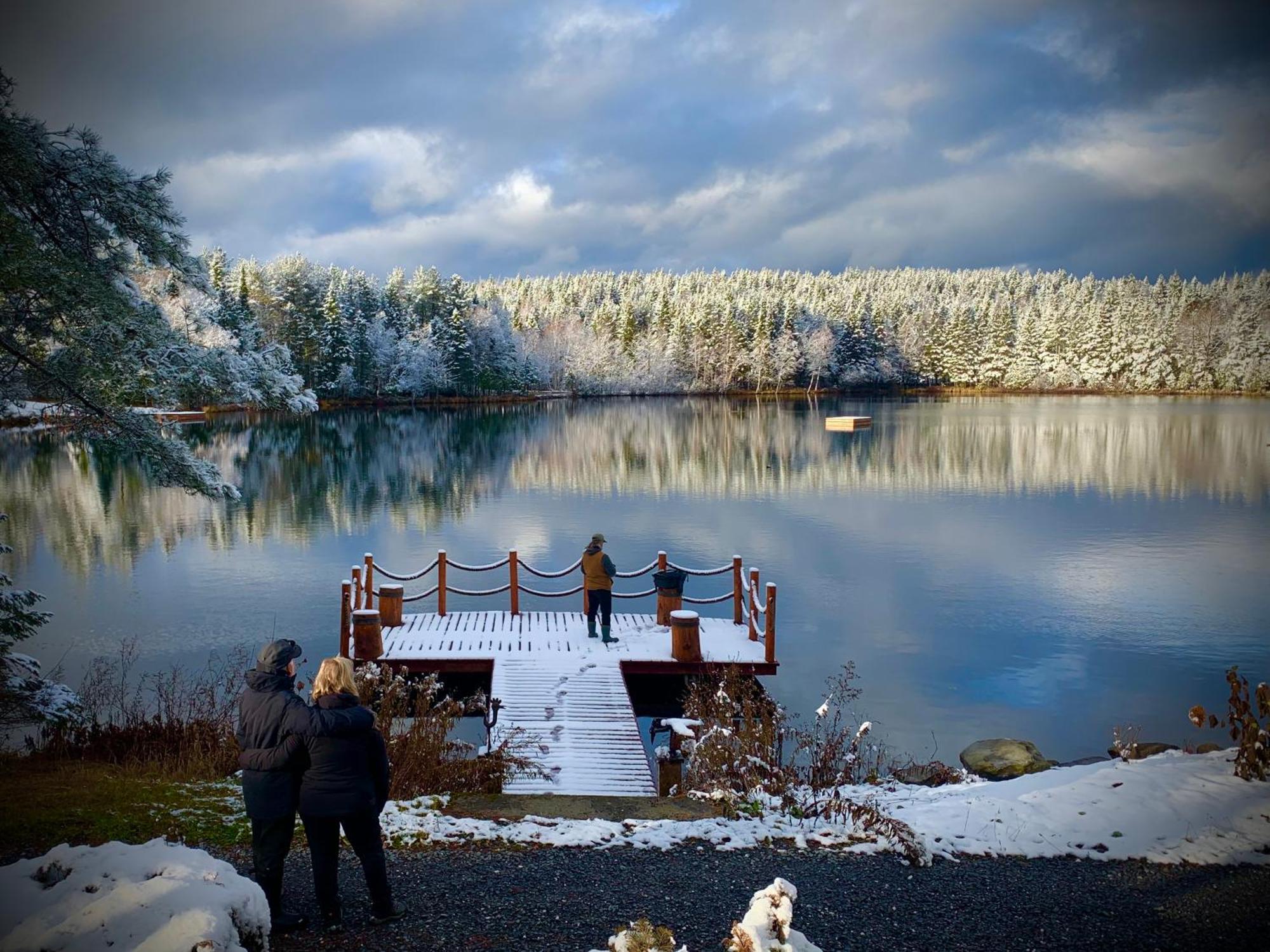 Вилла Domaine Gagnon Saint Sebastien Экстерьер фото