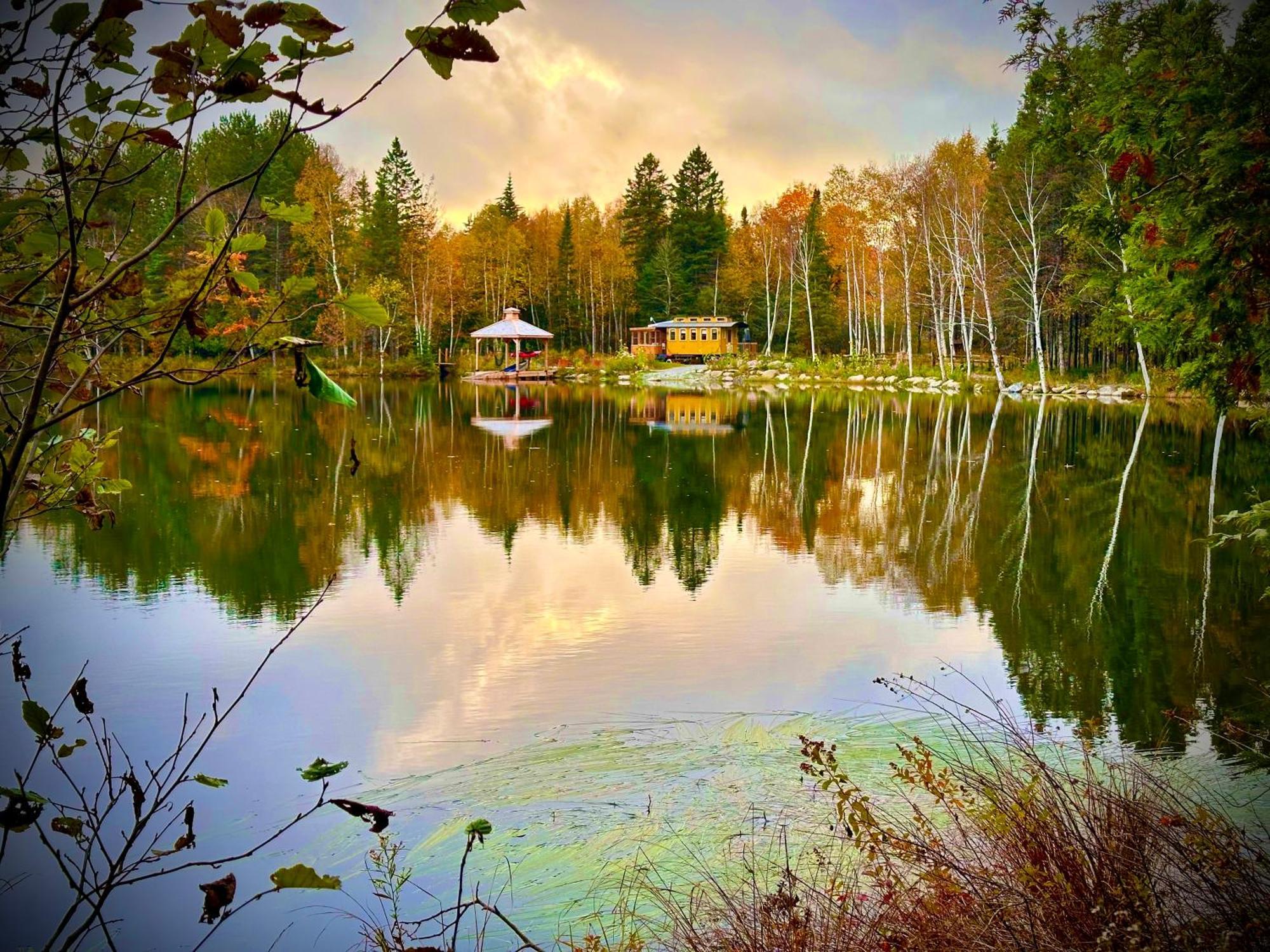 Вилла Domaine Gagnon Saint Sebastien Экстерьер фото