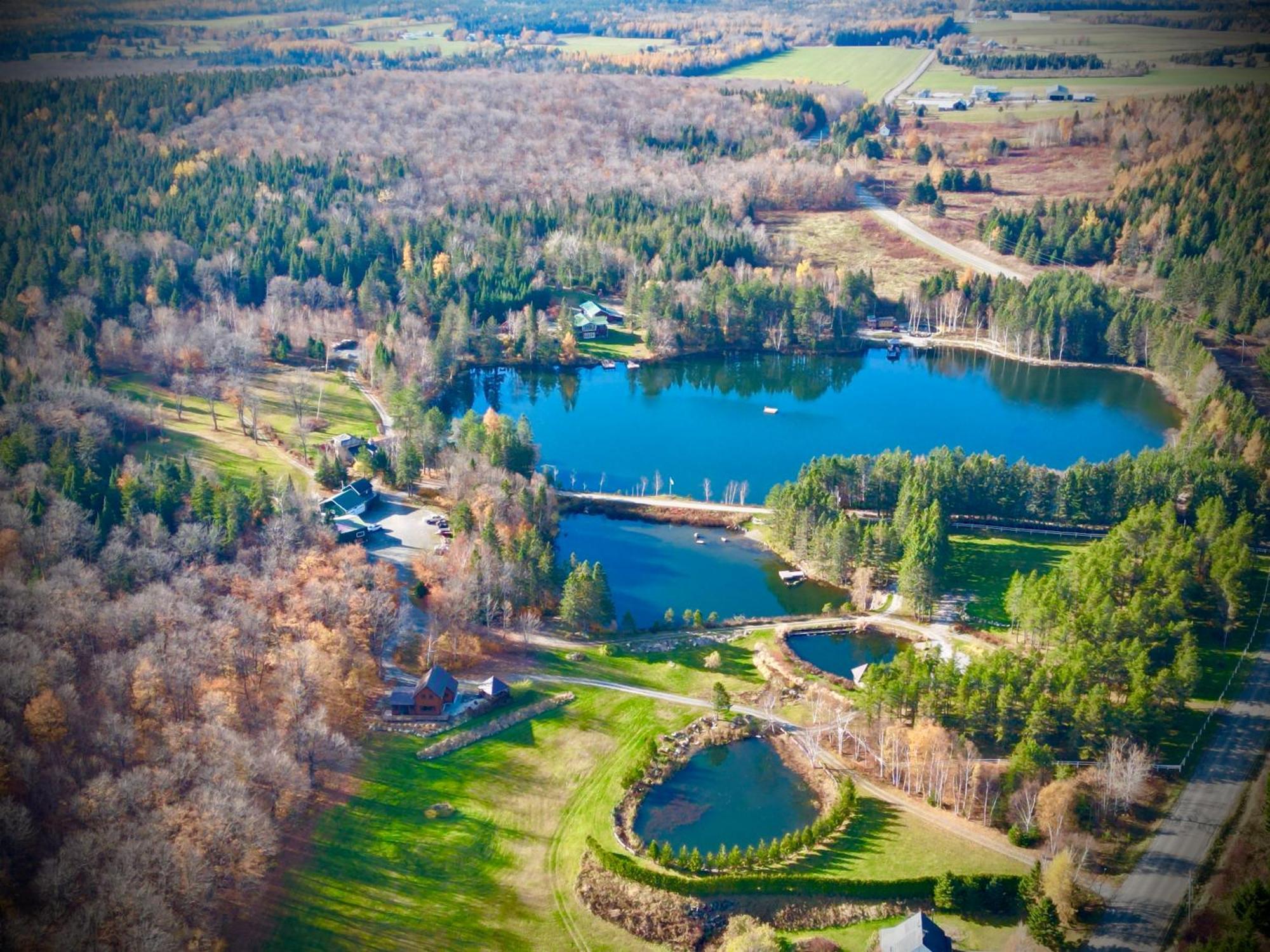Вилла Domaine Gagnon Saint Sebastien Экстерьер фото